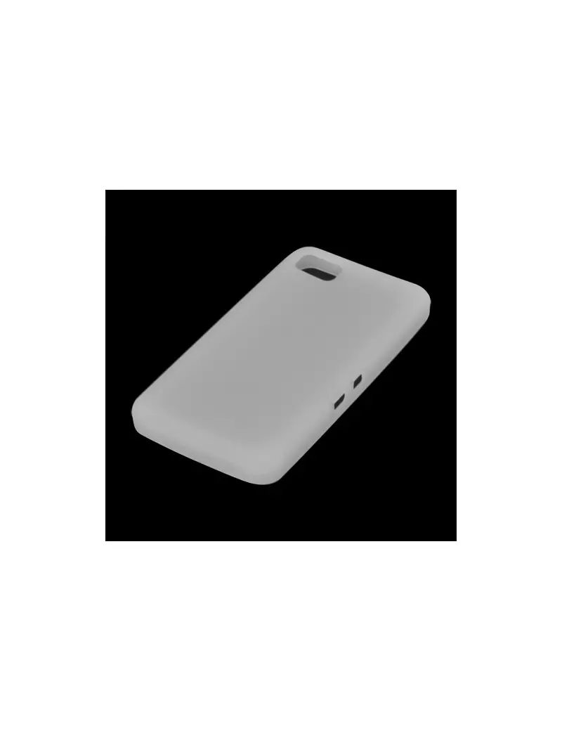 Cover in Silicone TPU per BlackBerry Z10 Bianco 4052357113144