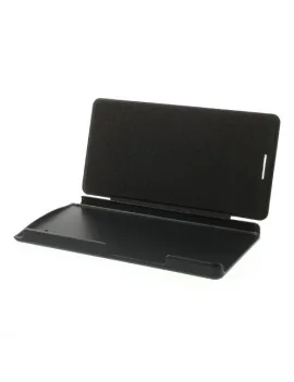 Cover Rigida per Huawei Ascend P6 Metal Style (Nero)