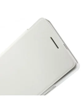 Cover Rigida per Huawei Ascend P6 Metal Style (Bianco)