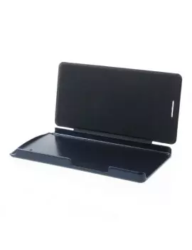 Cover Rigida per Huawei Ascend P6 Metal Style Blu Scuro