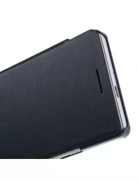 Cover Rigida per Huawei Ascend P6 Metal Style Blu Scuro
