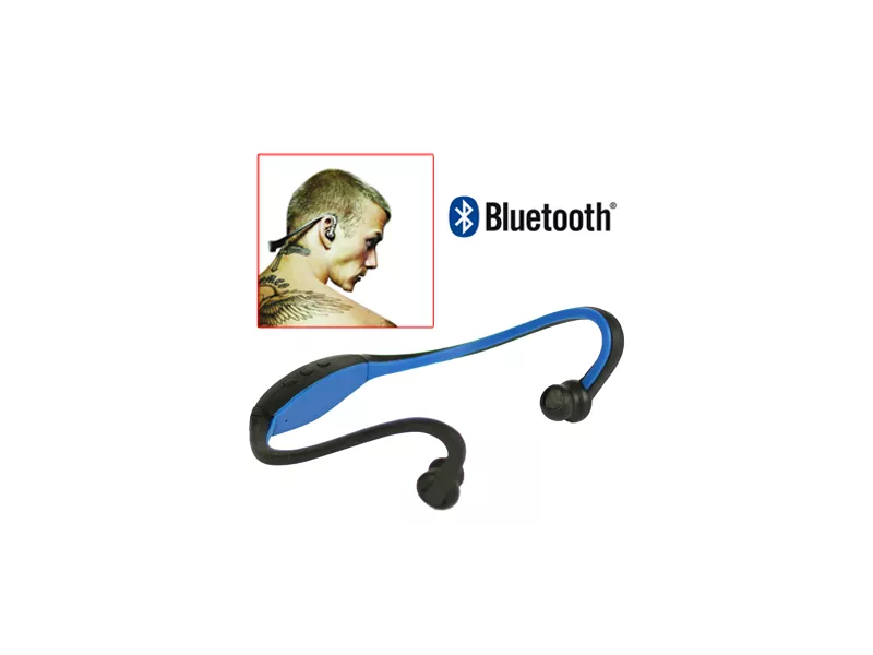 Sport Auricolari Bluetooth Microfono Senza Fili Univerale Smartphone Nero