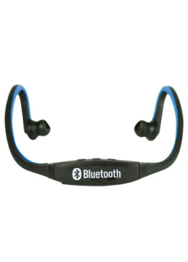 Sport Auricolari Bluetooth Microfono Senza Fili Univerale Smartphone Nero