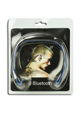 Sport Auricolari Bluetooth Microfono Senza Fili Univerale Smartphone Nero