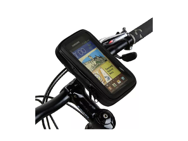 Supporto Bici Impermeabile per Samsung Galaxy Note N7000 i9220 (Nero)