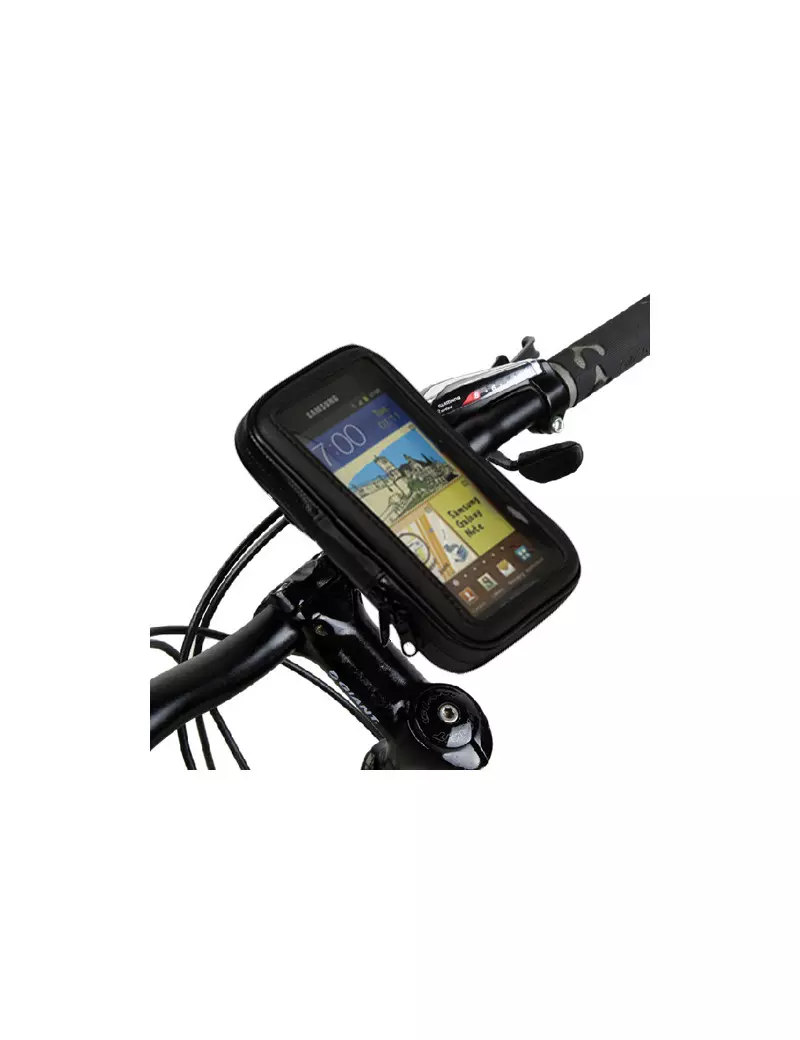 Supporto Bici Impermeabile per Samsung Galaxy Note N7000 i9220 (Nero)