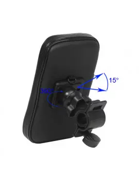 Supporto Bici Impermeabile per Samsung Galaxy Note N7000 i9220 (Nero)