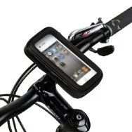 Supporto Bici Impermeabile per Samsung Galaxy Ace S5830 (Nero)