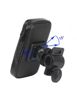 Supporto Bici Impermeabile per Samsung Galaxy Ace S5830 (Nero)