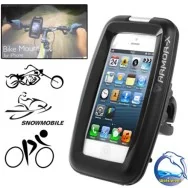 Supporto Bici Impermeabile Professionale per iPhone 4 4S (Nero)