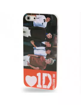 Cover Rigida One Direction 1D Band Cuore iPhone 5 5S