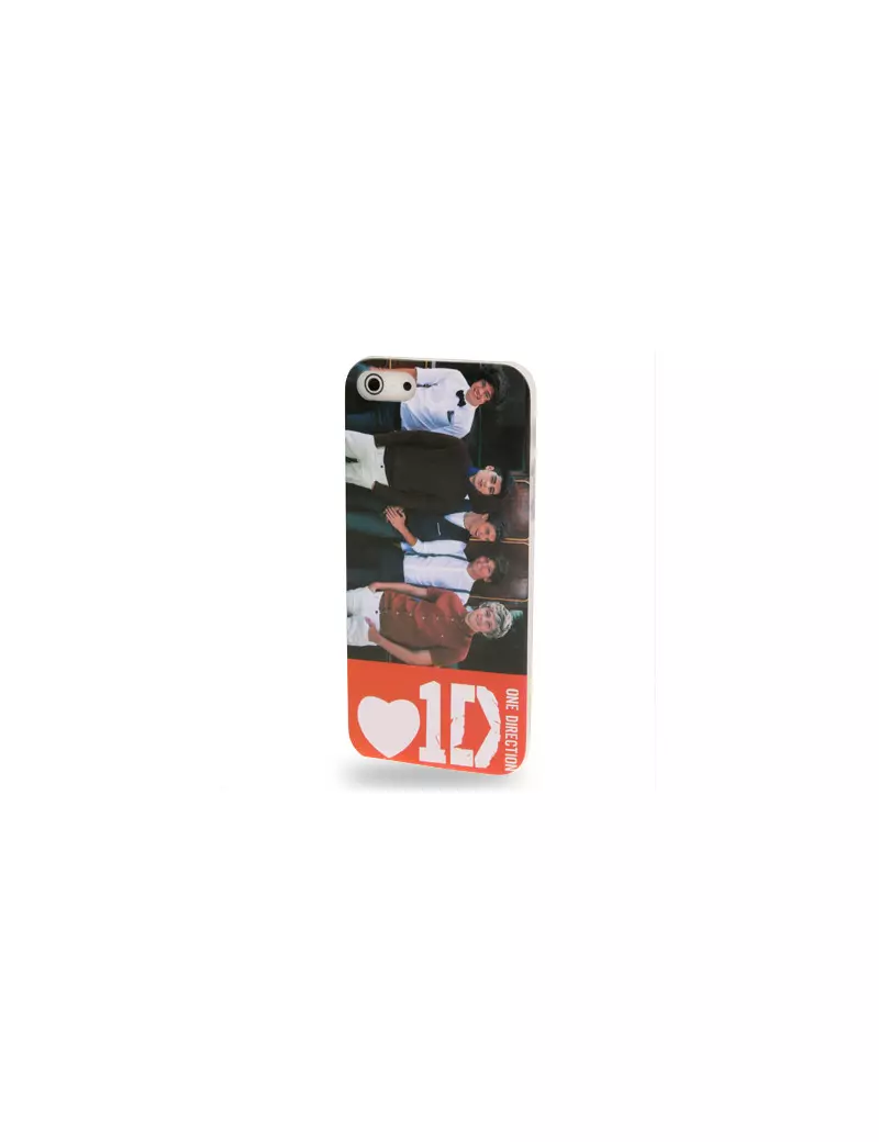 Cover Rigida One Direction 1D Band Cuore iPhone 5 5S