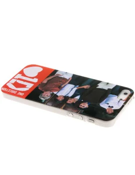 Cover Rigida per Apple iPhone 5 5S (One Direction 1D Band Cuore)