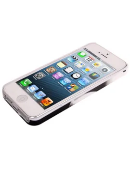 Cover Rigida per Apple iPhone 5 5S (Justin Bieber Bianco e Nero)