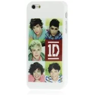 Cover Rigida per Apple iPhone 5 5S (One Direction 1D Fototessere)