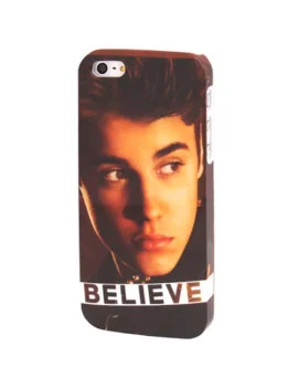 Cover Rigida per Apple iPhone 5 5S (Justin Bieber Believe)
