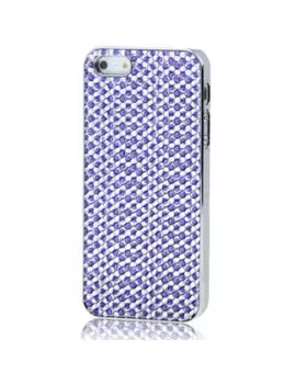 Cover Strass Glamour Donna iPhone 5 5S Viola 6922420992120