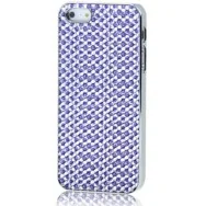 Cover Strass Glamour Donna per Apple iPhone 5 5S (Viola)