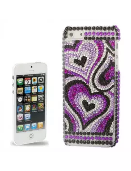 Cover Perle Cuore Donna per iPhone 5 5S