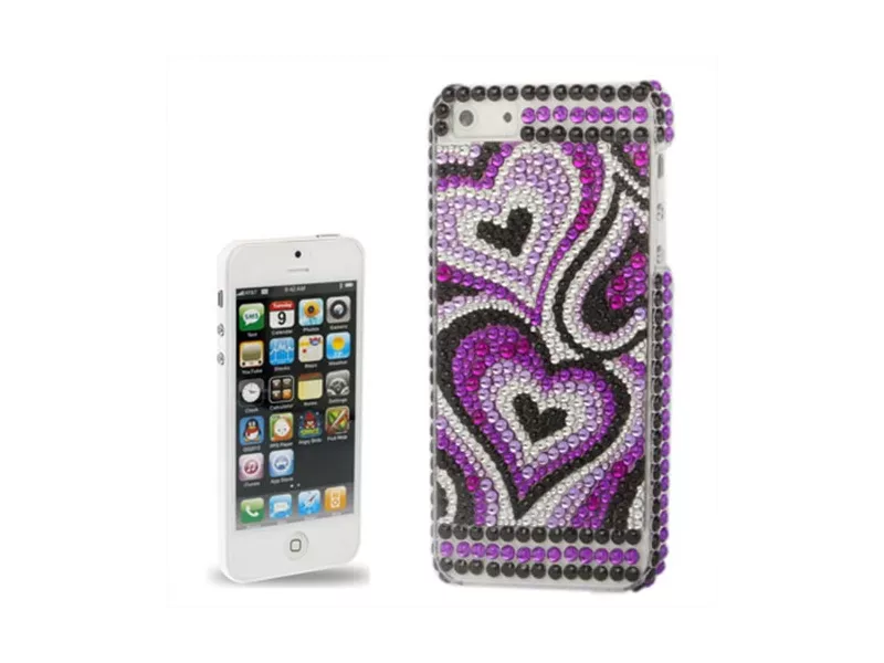 Cover Perle Cuore Donna per iPhone 5 5S