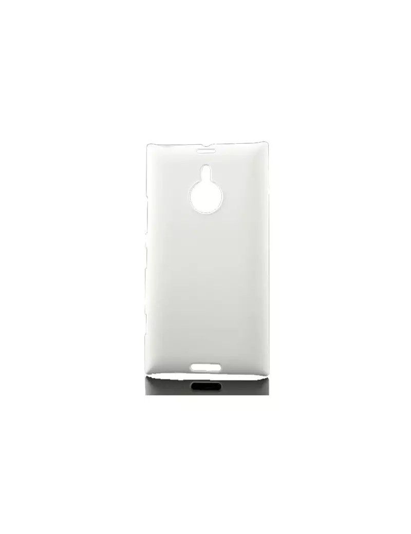Cover in TPU Silicone Nokia Lumia 1520 Bianco
