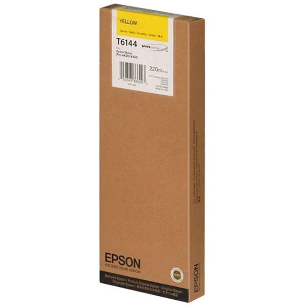 Cartuccia Originale Epson T614400 (Giallo 220 ml)