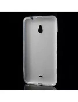 Cover in TPU Silicone Nokia Lumia 1320 Bianco