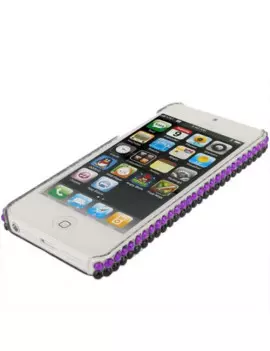 Cover Perle Cuore Glamour Donna per iPhone 5 5S
