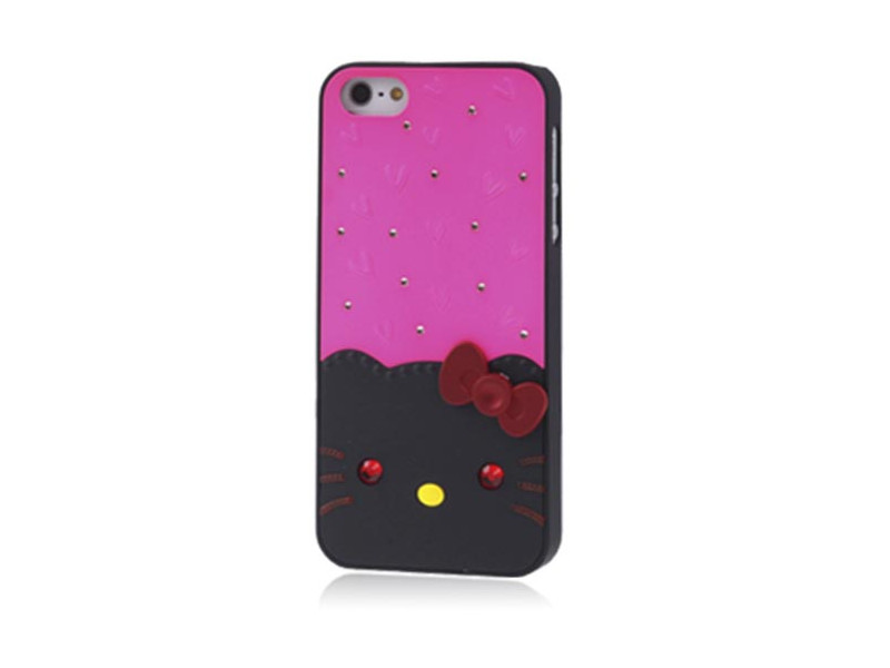 Cover Gatto Lilla Strass per iPhone 5 5S 6922110578894