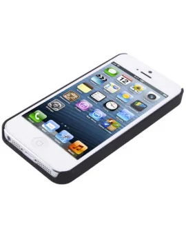Cover Gatto con Strass per iPhone 5 5S (Nero)