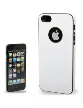 Cover Rigida Slim Fit Super Sottile iPhone 5 5S Bianco