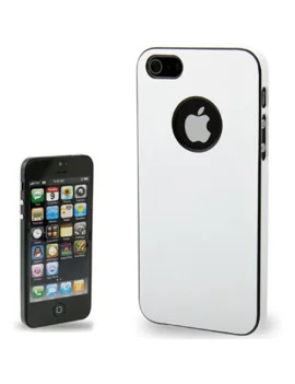 Cover Rigida Slim Fit Super Sottile per Apple iPhone 5 5S (Bianco)