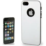 Cover Rigida Slim Fit Super Sottile per Apple iPhone 5 5S (Bianco)