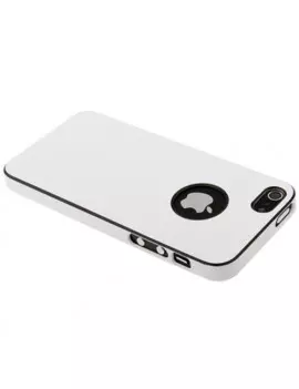 Cover Rigida Slim Fit Super Sottile iPhone 5 5S Bianco