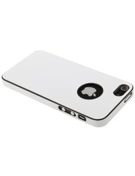 Cover Rigida Slim Fit Super Sottile per Apple iPhone 5 5S (Bianco)