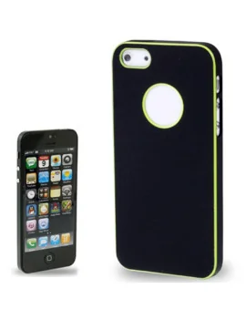 Cover Rigida Slim Fit Super Sottile per Apple iPhone 5 5S (Nero)
