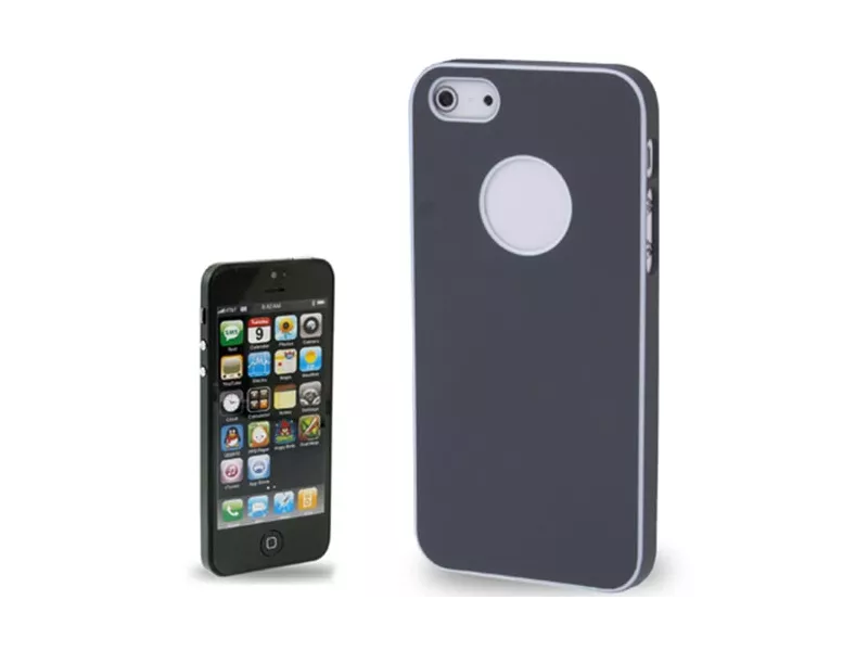 Cover Rigida Slim Fit Super Sottile per Apple iPhone 5 5S (Grigio)