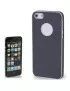 Cover Rigida Slim Fit Super Sottile iPhone 5 5S Grigio