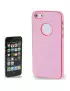 Cover Rigida Slim Fit Super Sottile iPhone 5 5S Rosa 4712052313828