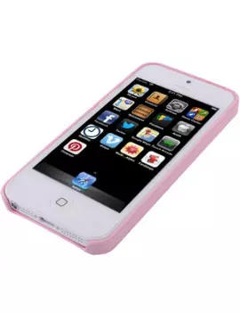 Cover Rigida Slim Fit Super Sottile iPhone 5 5S Rosa 4712052313828