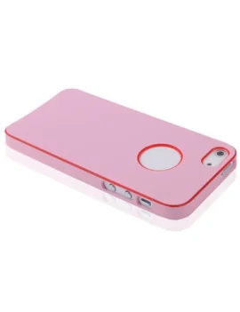 Cover Rigida Slim Fit Super Sottile per Apple iPhone 5 5S (Rosa)