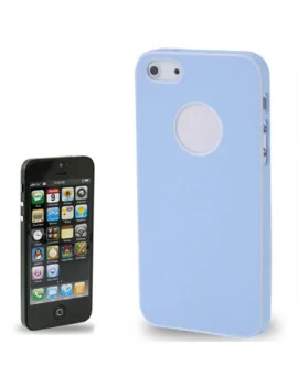 Cover Rigida Slim Fit Super Sottile per Apple iPhone 5 5S (Azzurro)