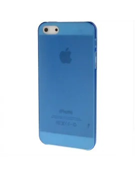 Cover Semi Trasparente Super Sottile per Apple iPhone 5 5S (Azzurro)