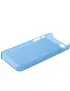 Cover Semi Trasparente Super Sottile per iPhone 5 5S Azzurro 3663824058656