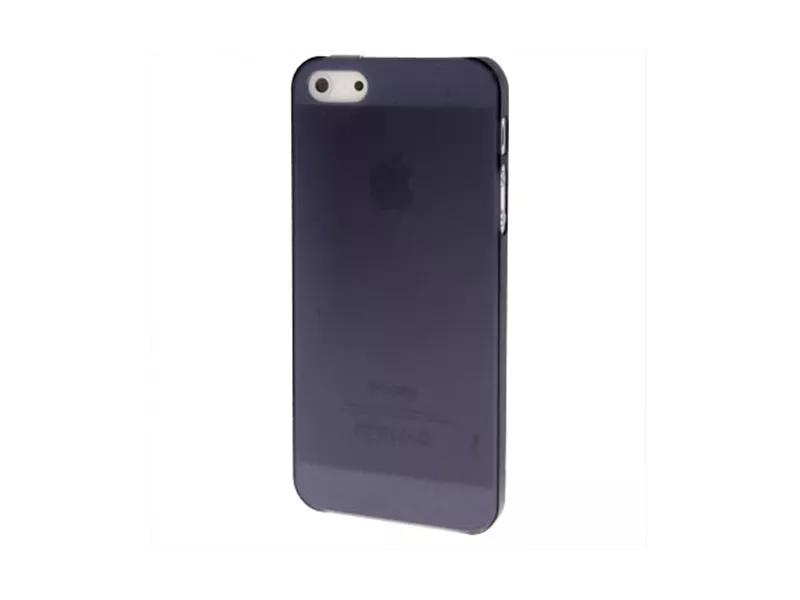 Cover Semi Trasparente Super Sottile per iPhone 5 5S Blu 3663824058236