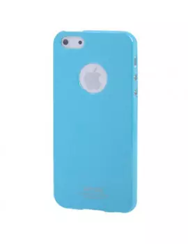 Cover Ultra Slim Super Sottile iPhone 5 5S Azzurro