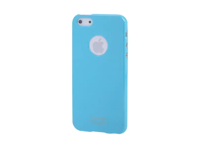 Cover Ultra Slim Super Sottile iPhone 5 5S Azzurro