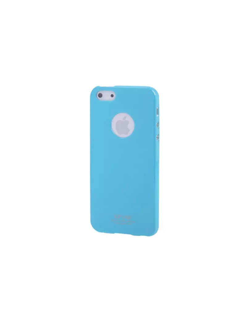 Cover Ultra Slim Super Sottile iPhone 5 5S Azzurro