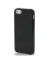 Cover in Silicone Soft per iPhone 5 5S Nero