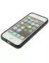 Cover in Silicone Soft per iPhone 5 5S Nero